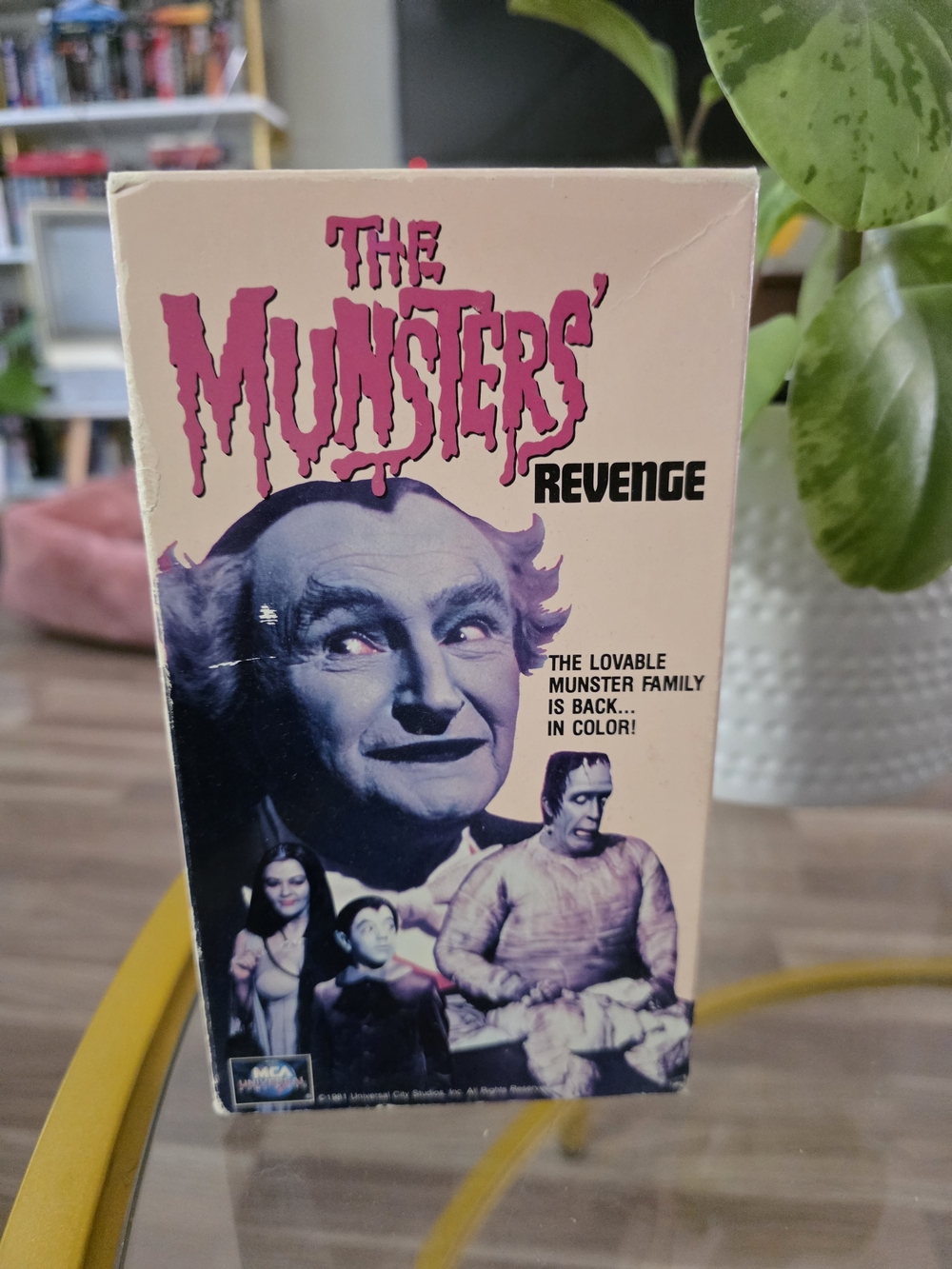 The Munsters' Revenge VHS